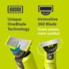 Philips OneBlade 360 Face + Body with Connectivity, Electric Shaver/Razor, Beard Trimmer, and Body Groomer, with 360 Blade, 5 Length Adjustable Comb, Bodygroom Kit, and 1hr Fast Charge, QP4631/90 - Image 2