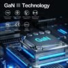 150W USB-C Charger,4 Ports GaN Desktop Charger,USB C Charging Station;Laptop Charger fit for MacBook Pro/Air M1 M2, Dell XPS/HP/Lenovo/Asus/Acer/Steam Steak Deck All Computer or Smart Phone - Image 4