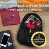 BORSALI TSA-Approved Quart-Sized Bag for Carry-On Travel - One (1) Quart Clear Toiletires, Cosmetic and 3-1-1 Liquids Toiletry Bag - White - Image 7