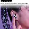 Sony INZONE Buds Truly Wireless Noise Cancelling Gaming Earbuds, 12 Hour Battery, for PC, PS5, 360 Spatial Sound, 30ms Low Latency, USB-C Dongle and LE Audio (LC3), WF-G700N White - Image 8