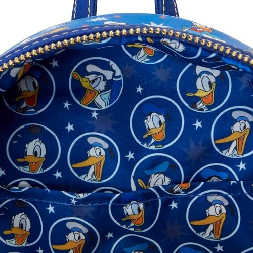 Loungefly Disney Donald Duck 90th Anniversary Mini-Backpack, Amazon Exclusive - Image 6