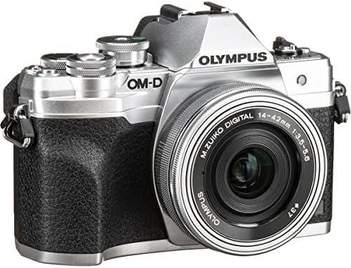 Olympus OM-D E-M10 Mark IV Camera with M.Zuiko Digital ED 14-42mm F3.5-5.6 EZ Lens, Silver - Image 5