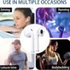 Wireless Earbuds,Wireless Charging Case IPX7 Bluetooth 5.2 with Headphones Touch Control Waterproof Stereo Earphones,Pop-ups Auto Pairing Hi-Fi Stereo Sound Headset for airpod pro iPhone/Android - Image 8