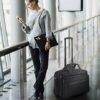 KROSER Rolling Laptop Bag Wheeled Briefcase Fits Up to 17.3 Inch Laptop Water-Proof Overnight Roller Case Computer Bag with RFID Pockets for Travel/Business/Men/Women-Black - Image 7