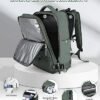 Travel Backpack For Women Men Airline Approved Carry On Bags For Airplanes Gym Bag With Shoe Compartment Backpack For Traveling On Airplane Waterproof Laptop Backpack College Travel Essentials - Image 4