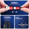 6 in 1 Multi Charging Cable [3Pack 4FT] Multi Charger Cable Nylon Braided Multi Fast Charging Cord USB A/C to Phone USB C/Micro USB/i-P Connector Universal Multiple Phone Charger Cable for Cell Phones - Image 6