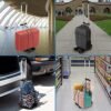 Mount-It! Folding Luggage Cart with Wheels | Strong, Compact, Holds 77 Pounds - Carry Boxes, Backpacks Smoothly - Image 4
