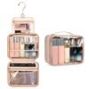 CUBETASTIC Toiletry Bag for Women, Clear Hanging Travel Toiletries Bag, Portable Makeup Bag Transparent Cosmetic Case with Handle, Traveling Make Up Organizer - Image 9