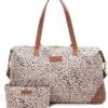 Jadyn Women's Softside Duffle Bag with Vegan Leather Accents