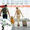 3 Pack Digital Luggage Scale,110LB Luggage Weight Scale,Suitcase Weight Scale with Hook,Hanging Baggage Scale with Backlit LCD Display,Digital Weight Scales for Travel,Battery Included - Image 5