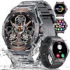 2024 Military Smart Watch for Men,50 Day Battery,IP68 Waterproof,1.43’’ AMOLED Display,123 Sport Modes,Health &Fitness Smartwatch with Heart Rate/SpO2/Sleep Monitor for Android iOS