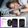 TOZO 2024 New Upgraded Smart Watch for Men Women for iPhone ＆ Android, 1.83" Fitness Tracker Bluetooth Call [Answer/Make], IP68 Waterproof with Heart Rate/SpO2/Sleep Monitor, 100+ Sport Modes - Image 5