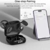 TOZO OpenEgo True Wireless Open Ear Headphone,5.3 Bluetooth Sport Earbuds with Earhooks for Long Time Playback with Digital Display, Dual Mic Clear Call Sweat-Proof for Running Workout - Image 6