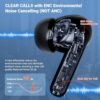 Wireless Earbuds, Bluetooth 5.3 Headphones HiFi Stereo & 4 ENC Mic, 42H Playtime Ear Buds with Charging Case LED Display, Bluetooth Earphones IPX7 Waterproof for iOS Android Earpods Sports Workout - Image 2
