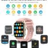 Smart Watch(Answer/Make Call), 1.85" Smart Watches for Men Women IP68 Waterproof, 110+ Sport Modes, Fitness Activity Tracker, Heart Rate Sleep Monitor, Pedometer, Smartwatch for Android iOS, Pink Gold - Image 2