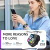 TOZO 2024 New Upgraded Smart Watch for Men Women for iPhone ＆ Android, 1.83" Fitness Tracker Bluetooth Call [Answer/Make], IP68 Waterproof with Heart Rate/SpO2/Sleep Monitor, 100+ Sport Modes - Image 8