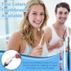 Zhehao 200 Sets Disposable Toothbrushes with Toothpaste Floss Comb Individually Wrapped Care Kits Toothbrushes Dental Floss Pick Black Hair Comb 3 g Travel Toothpaste for Hotel (Black White,Classic) - Image 4