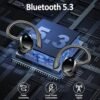 Wireless Earbuds Bluetooth Headphone Sport, 2024 Bluetooth 5.3 Earbud 14.2mm Driver Stereo Over Ear Buds, 48Hrs Earphone with Earhook, Noise Cancelling Mic, IP7 Waterproof Headset for Workout/Running - Image 3