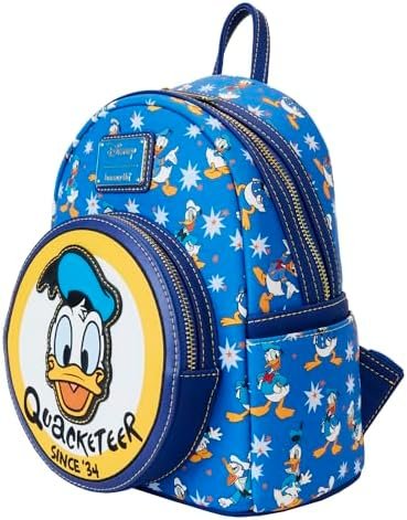 Loungefly Disney Donald Duck 90th Anniversary Mini-Backpack, Amazon Exclusive - Image 2