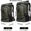 KAKA Travel Backpack, Carry On Backpack Durable Convertible Duffle Bag Fit for 15.6 Inch Laptop for Men and Women(Medium 35L) - Image 5