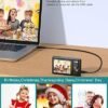 Digital Camera 2.7K Ultra HD Mini Camera 44MP 2.8 Inch LCD Screen Rechargeable Students, Compact Pocket Camera with 16X Digital Zoom YouTube Vlogging Camera for Kids,Adult,Beginners(Black) - Image 6