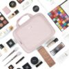 NISHEL Travel Toiletry Bag for Women Large Capacity, Travel Essentials Organizer, Hanging Makeup Case for Accessories, Cosmetics, Toiletries, Pink - Image 7