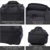 Aerolite 17x10x9” United Airlines Maximum Size Carry On Personal Item Bags with 5 Year Guarantee, Foldable Premium and Lightweight, Cabin Luggage Under Seat Flight Travel Duffel Bag - Image 4