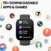 Amazfit Bip 5 Smart Watch, GPS, Bluetooth Calling, 10-Day Battery, Ultra-Large Display, Step Tracking, Heart-Rate Monitoring & VO2 Max, Sleep & Health Monitoring, Alexa Built-In, AI Fitness App(Black) - Image 6