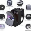 Travel Backpack for Women Men, Airline Approved Carry On Luggage Backpacks for Travel, Waterproof Laptop Backpack Casual Daypack Hiking Backpack with USB Charging Port Shoe Compartment - Image 7