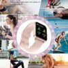 Smart Watch for Men Women with Bluetooth Call,Alexa Built-in,1.8" DIY Dial Fitness Tracker with Heart Rate Blood Oxygen Sleep Monitor 100 Sports Modes IP68 Waterproof Smartwatch for Android iOS(Black) - Image 5