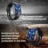 Smart Watch for Men Women with Bluetooth Call, 100+Sports Fitness Tracker with Heart Rate Sleep Monitor, IP67 Waterproof Fitness Watch 2.01" Touch Screen Smartwatch Compatible Android iOS - Image 5