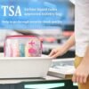 3Pcs TSA Approved Toiletry Bag, Clear Travel Toiletry Bag, Clear Makeup Bag, Waterproof Travel Makeup Cosmetic Bag, Carry On Airport Airline Quart Size Travel Bag for Women Men (Pink) - Image 4