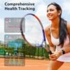 Smart Watch, Swimming Waterproof Fitness Tracker with Heart Rate, SpO2 and Sleep Monitor, 44mm Fitness Watch for Women Men, Step Calories Tracker, Smartwatch Compatible with iOS Android Phones - Image 4