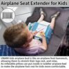 Toddler Airplane Bed for Toddler Airplane Seat Extender for Kids Airplane Bed,Inflatable Airplane Foot Rest - Image 4
