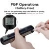 TADA 110 lbs Travel Luggage Scale Battery-Free Portable Digital Hanging Hand Baggage Scale for Travel Suitcase Weight Scale with Built-in Measuring Tape - Image 2