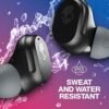 Skullcandy Mod In-Ear Wireless Earbuds, 34 Hr Battery, Microphone, Works with iPhone Android and Bluetooth Devices - Black - Image 5