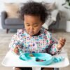 Bumkins Sleeved Bib Baby Bib, Toddler Bib, Smock, Waterproof Fabric, Fits Ages 6-24 Months - Image 3