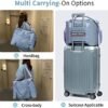 FIORETTO Womens Travel Duffle Bag Weekend Overnight Bags with Trolley Sleeve & Wet Pocket, Carry On Tote Bag with Removable Strap Sports Gym Bag Hospital Holdalls for Women - Image 5