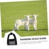 Healeved Livestock Weighing Sling Hanging Scale Sling Livestock Weight Hanging Bag Calf Sling for Lifting Calf Weighing Sling Livestock Scale Hanging Sling Nylon Animal Heavy Scale - Image 2