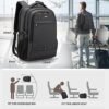 DUSLANG 17 Inch Laptop Backpack for Travel Water Resistant College Backpack for Men Laptop Bag with USB Charging Port,Black - Image 8