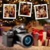 64MP 4K Digital Camera for Photography, Vlogging Cameras for YouTube with 3” Flip Screen,16X Digital Zoom, WiFi& Autofocus,Cameras Strap&Tripod,2 Batteries, 32GB TF Card(S200，Black - Image 7