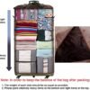 ELDA Expandable Foldable Suitcase Heavy Duty Luggage Bag with Trolley, Extra Large Suitcases, Duffel Bags for Men Women Travel - Image 5