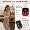 Smart Watches for Women/Men,Alexa Built-in Smartwatch(Answer/Make Calls),1.91'' HD iOS/Andorid Compatible 100+DIY Dails Activity Tracker,IP68 Waterproof 100+ Sports Fitness Tracker,SpO2/Sleep Monitor - Image 2