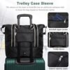 ACdream Large Travel Tote Bag, Duffle Weekender Overnight Carry On Luggage, - Image 2