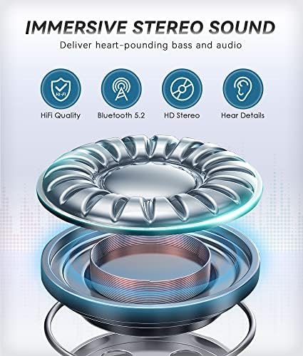 MUSICOZY Sleep Headphones Bluetooth 5.2 Headband, Sports Wireless Earphones Music Sleeping Eye Mask Earbuds with HD Stereo Speaker for Mom Women Men Teen Running Cool Gadgets Unique Gifts - Image 7