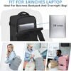 Travel Backpack for Women Men, Airline Approved Carry On Luggage Backpacks for Travel, Waterproof Laptop Backpack Casual Daypack Hiking Backpack with USB Charging Port Shoe Compartment - Image 5
