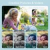Digital Camera, FHD 1080P 44MP Digital Camera for Kids Video Camera with 64GB SD Card 16X Digital Zoom, Compact Point and Shoot Camera Portable for Kids Boys Girls Teens Students Seniors (Blue) - Image 7