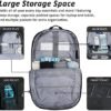 MAXTOP Travel Laptop Backpack Business Backpacks with USB Charging Port Water Resistant School College Bookbag - Image 2