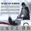 ZOHAN EM042 AM/FM Radio Headphone with Digital Display, Noise Reduction Safety Ear Muffs for Lawn Mowing and Landscaping - Image 8