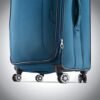 Samsonite Ascella X Softside Expandable Luggage with Spinners, Teal, 2PC SET (Carry-on/Medium) - Image 5